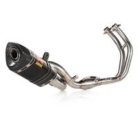 Akrapovic Racing Steel&carbon Tracer 700 16/mt-07/fz-07 14/xsr 700 16 Ref:s-y7r2-afc Full Line System Silver unisex