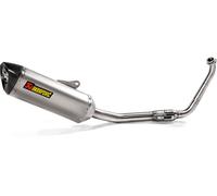 Akrapovic Exhaust Racing Titanium&carbon Yzf-r125 Ref:s-y125r6-hzt Not Homologated Full Line System Silver Not Homologated