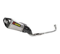 Akrapovic Racing Line Full System Exhaust - Titanium Muffler S-H125R6-ASZT/1