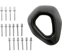 AKRAPOVIC REPLACEMENT END CAP CARBON V-EC120