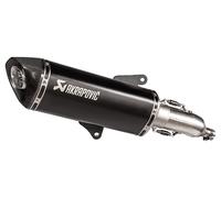 Akrapovic Line Stainless Steel Homologated Slip On Muffler Black Homologated