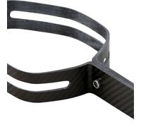 Akrapovic shock bracket for carbon shock