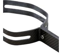 Akrapovic shock bracket for carbon shock