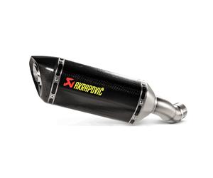 Akrapovic Slip-On Line Carbon Rear Silencer, carbon