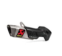 Akrapovic Slip-on Line Ducati Multistrada 1200/1260-s S-d12so9-hapt Not Homologated Slip On Muffler Black,Silver Homologated
