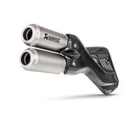 Akrapovic Slip-on Line Ducati Multistrada 950/1200 17-18 S-d9so10-hifft Not Homologated Slip On Muffler Black,Silver Homologated