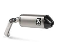 Akrapovic Slip-on Line Moto Guzzi V85 Tt 2020 S-mg8so1-hftt Not Homologated Slip On Muffler Black,Silver Not Homologated