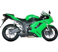 AKRAPOVIC SLIP-ON LINE MUFFLER KAWASAKI ZX-6 R 600 S-K6SO5-HACT