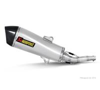 Akrapovic Slip-On Line Muffler Steel Carbon End Cap For MBK EvoLIS 400 ABS 2014
