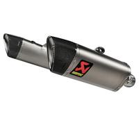 Akrapovic Slip-on Line Ducati Hypermotard 698 S-d6so2-haplt Homologated Slip On Muffler Silver Homologated