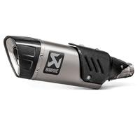 Akrapovic Slip-On Line Titanium Rear Silencer, silver