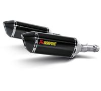 Akrapovic Line Carbon Z 1000sx/ninja 1000 Ref:s-k10so6-hzc Not Homologated Slip On Muffler Black Not Homologated