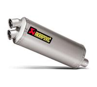 Akrapovic Slip-On Line Rear Titanium Silencer, silver