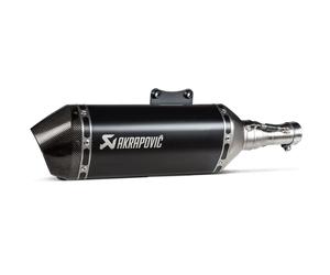 Akrapovic Slip-On Line Titanium Rear Silencer, black