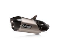 Akrapovic Slip-On Line Titanium Rear Silencer, black-silver