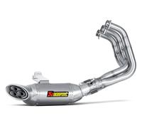 Akrapovic Slip-On Racing Line Titanium Exhaust System, silver