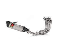 Akrapovic Slip-On Racing Line Titanium Exhaust System, silver