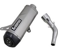 Akrapovic Slip-On Line Rear Silencer, silver