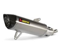 AKRAPOVIC STAINLESS STEEL SLIP ON SILENCER FOR YAMAHA X-MAX 300 2021-2024 APPRO
