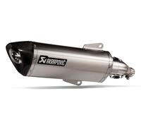 AKRAPOVIC STEEL CARBON SLIP ON SILENCER FOR YAMAHA X-MAX 125 2021-2024