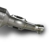 Akrapovic Titanium Cat Replacement Pipe APRILIA RSV 4 09-14