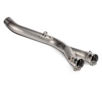 AKRAPOVIC TITANIUM OPTIONAL LINK PIPE / COLLECTOR FOR YAMAHA MT-10 2022-2024