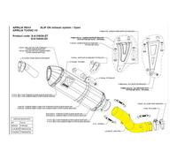 Akrapovic Titanium Rsv4&tuono V4 L-a10so6t Link Pipe