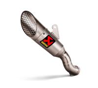 AKRAPOVIC TITANIUM SLIP ON SILENCER FOR YAMAHA MT-03 2022-2026