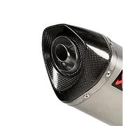 Akrapovic end cap set for titanium shock including rivet band & stainless ste...