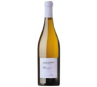 Akrathos Oros White Wine 75 cl - Premium Greek Wine from Halkidiki - Assyrtiko & Sauvignon Blanc Blend - Dry, Crisp, Mineral Mediterranean Style - 13.5% ABV