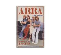 AKRHARWB ABBA Poster Wall Art Cover Room Vintage Elegant Poster Decorative Painting for Living Room Bed Room Aesthetic Poster 12x18inch(30x45cm) Unframe-style