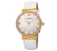 Akribos Women's Isalyn Grace 35mm Quartz Fashion in White Akribos White One Size