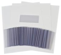 Akro-Mils 29302 Clear Label Holder and Labels AkroBins and 1800 Series Bins Pack Of 25