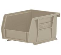 Akro-Mils 30210 Plastic Storage Stacking Hanging Akro Bin, 5-Inch by 4-Inch by 3-Inch, Stone, Case of 24