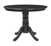 Dining Table AKRON Black 100 cm 100 cm
