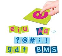 Akros Tactile Letter Cards With Punctuation Signs The Senses