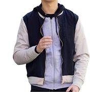 Aksah Fashion Unisex Baby Driver Cotton Jacket | Ansel Elgort Baby Driver Varsity Bomber Baseball Jacket Men