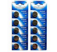 Aksans(TM) 10 x 3V Eunicell CR2032 Lithium Button Cell batteries