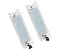 AKSDYIR Car rear license plate lights Compatible With Alfa For Romeo For Brera For 159 2005 2006 2007 2008 2009 2010 2011 For 147 2000-2010 2pcs Car License Plate Light