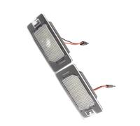 AKSDYIR Car rear license plate lights Compatible With Fiat For 500X 2014 2015 2016 2017 2018 2019 2PCs Car Rear License Plate Lights Number Lamp