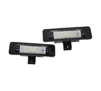 AKSDYIR Car rear license plate lights Compatible With Lincoln For MKS 2009-2016 For MKZ 2008-2012 For MKT 2010-2018 For MKX 2007-2014 License Number Plate Light 8T5Z13550A