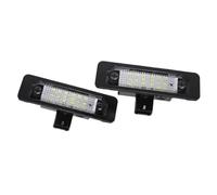 AKSDYIR Car rear license plate lights Compatible With Lincoln For MKT 2010-2018 For MKX 2007-2014 For MKS 2009-2016 2Pcs Car License Number Plate Light 8T5Z13550B 8T5Z13550A