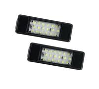 AKSDYIR Car rear license plate lights Compatible With Nissan For Micra III K12 For Note E11 For Pathfinder III R51 2005-2012 2x Car License Number Plate Light 9635678580