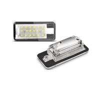 AKSDYIR Car rear license plate lights Compatible With RS4 B7 2006 2007 2008 For A6/S6/RS6 C6 2009 2010 2011 License Plate Light Car Number Lamp Taillight