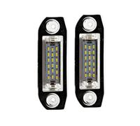 AKSDYIR Car rear license plate lights Compatible With Volvo For C70 V70 XC70 2006 2007 2008 2009 2010 2011 2012 2013 2014 2015 1Pcs Car License Plate Light 12V