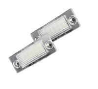 AKSDYIR Car rear license plate lights Compatible With VW For Caddy III For Touran 2003-2010 For Golf 5 Plus 2005-2009 2pcs License Number Plate Light 3B5943021B