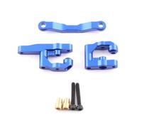 AKSDYIR Rc Car Parts For Arrma 1/18 For Granite For Grom For Typhon For Grom For RTR ARA2102 ARA2106 For Mojave For Grom 380 Ara2104 Steering Group Set RC Car Parts(Blue)