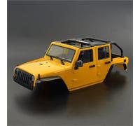 AKSDYIR Rc Car Parts For Axial For SCX10 For Wrangler For Rubicon For TRX4 For GEN8 1/10 Convertible Hard Body Kit 313mm Wheelbase Upgrade RC Crawler Car Parts(Yellow)