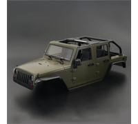 AKSDYIR Rc Car Parts For Axial For SCX10 For Wrangler For Rubicon For TRX4 For GEN8 1/10 Convertible Hard Body Kit 313mm Wheelbase Upgrade RC Crawler Car Parts(Natural)