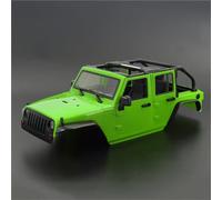 AKSDYIR Rc Car Parts For Axial For SCX10 For Wrangler For Rubicon For TRX4 For GEN8 1/10 Convertible Hard Body Kit 313mm Wheelbase Upgrade RC Crawler Car Parts(Green)